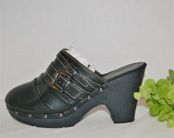 Vintage Shoe Chunky Platform Clog 90's