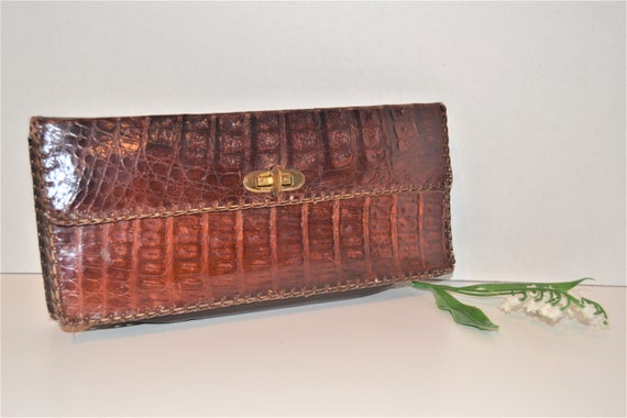 1940's Alligator Genuine Clutch