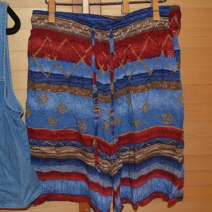 Vintage Two Piece Western Native Aztec Outfit image 3