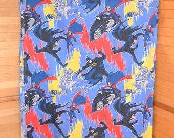 Vintage Batman & Robin 1990's Sheet With Mr. Freeze - Etsy