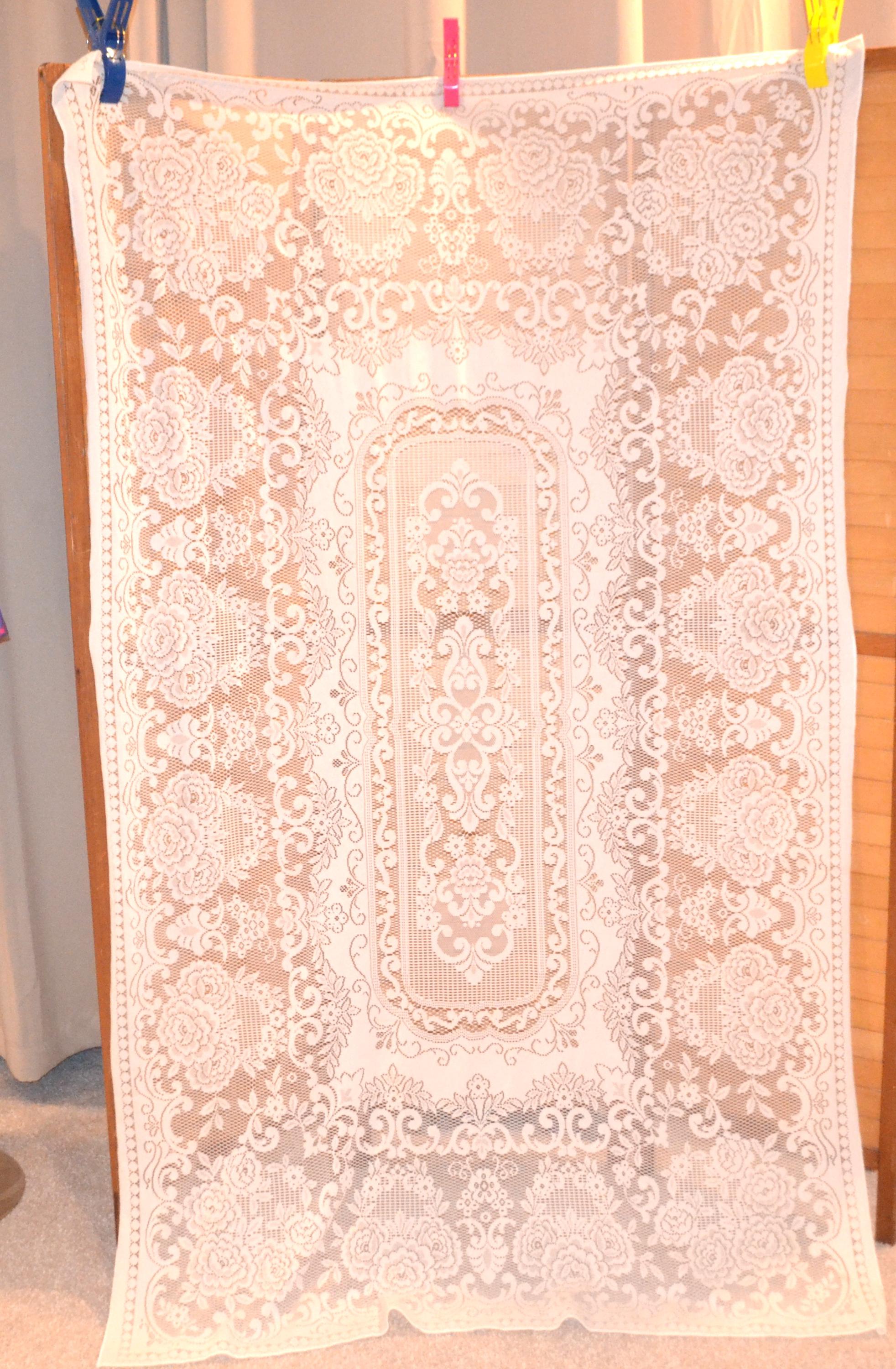 Quaker lace tablecloth - Etsy 日本