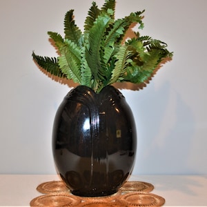 Vintage Vase Modernism Art Deco  Eclectic Coastal Indie South Florida 80&#39;s