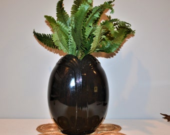 Vintage Vase Modernism Art Deco  Eclectic Coastal Indie South Florida 80's