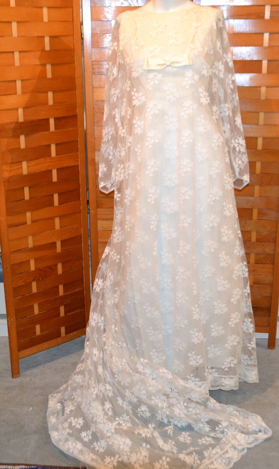 1950's Wedding Gown Lily of The Valley
