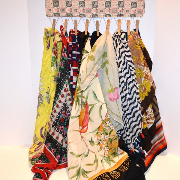 Time to Wear Vintage Scarves.....Ten for Every Outfit