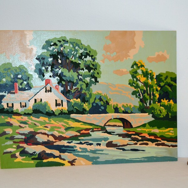 Paint by Numbers Cottage Near the Creek