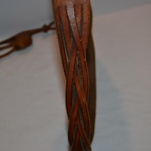 Men's Cowhide Leather American Eagle Buckle Belt