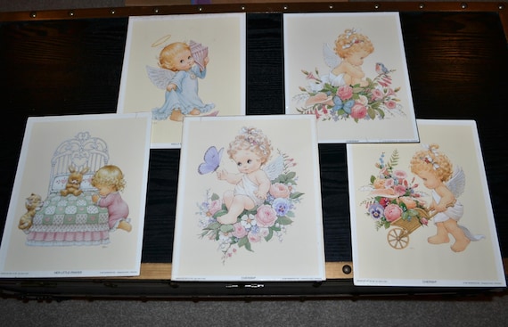 Baby Art Ruth Morehead 1990's Litho Ready to Hang Frame - Etsy