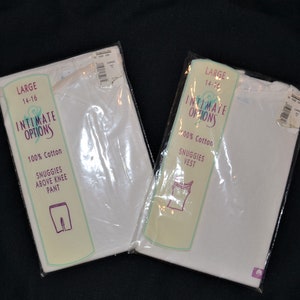 Vintage Ladies Snuggies , Vest & Shorts