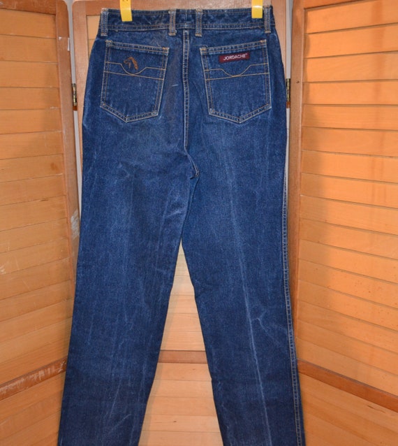 1970's Jordache Logo Denim Blue Jeans 