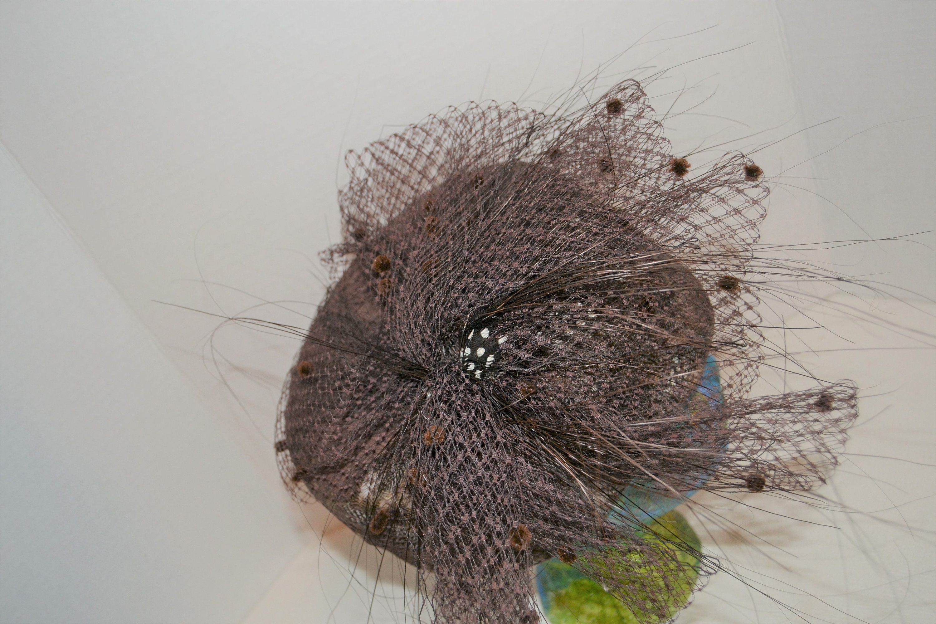 Vintage Hat Brenda Waites Bolling Royal and Stylish Vintage Hat Brenda Waites Bolling Royal and Stylish - Etsy  main image 4