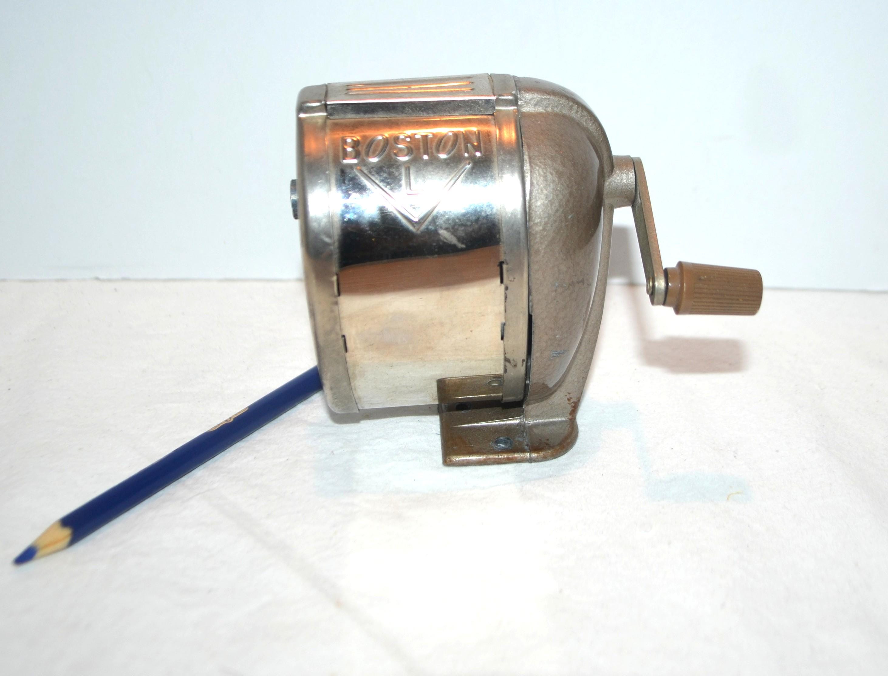 Vintage Boston Pencil Sharpener - Etsy