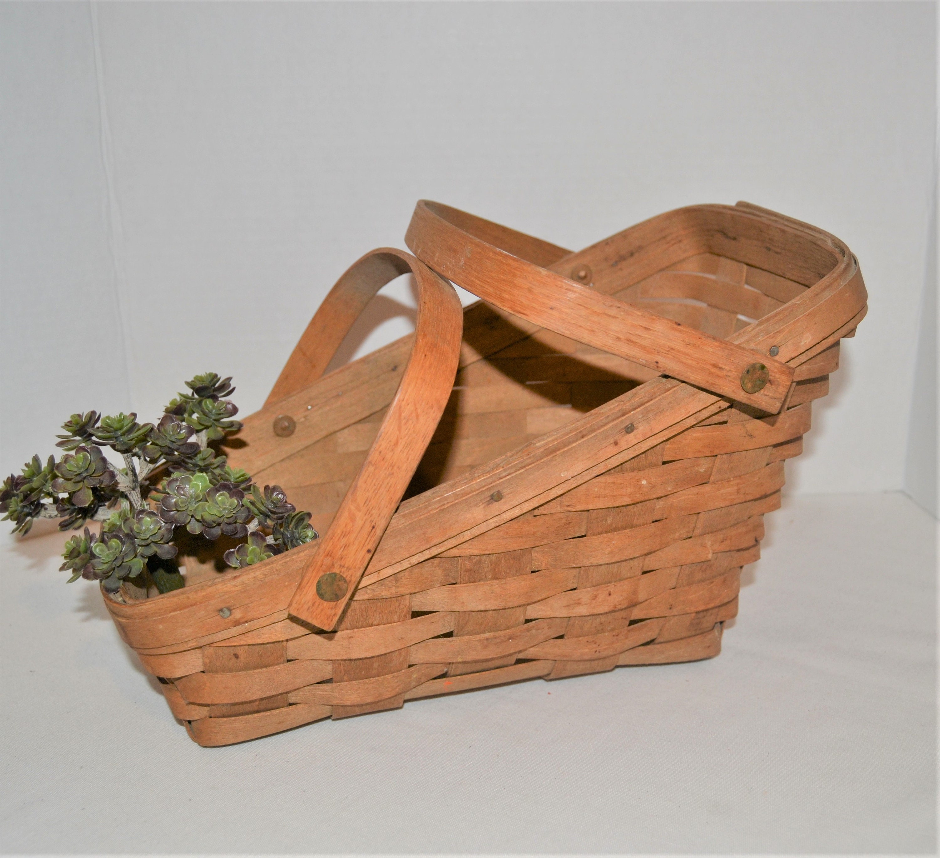 Longaberger Medium Vegetable Basket for sale Only 4 left at 60