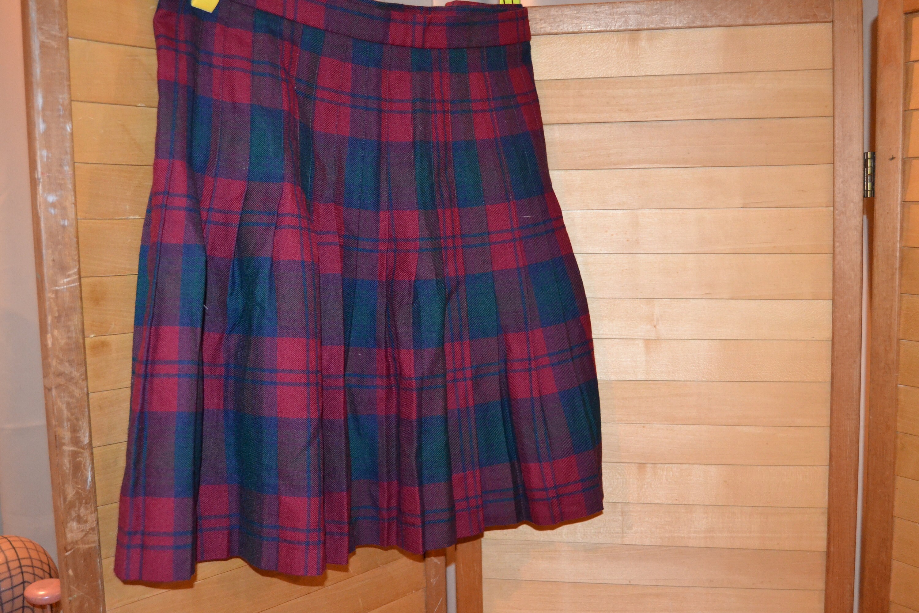Kilt Vintage Strathmore Scotland Swing Wool Etsy