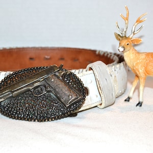 Vintage Belt with Metal Buckle USA Limited Edition 1976
