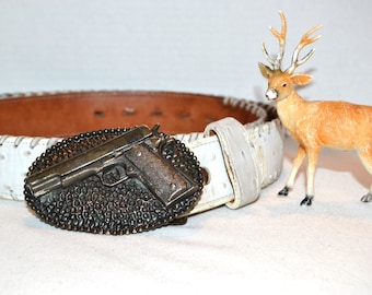 Vintage Belt with Metal Buckle USA Limited Edition 1976