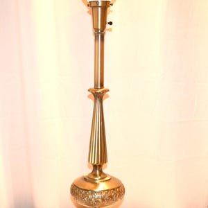 1950's Antique Light Rembrandt Table Lamp Stellar Brass Versatile