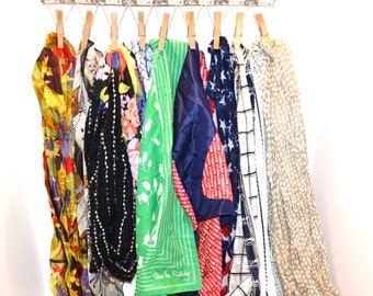 Vintage Scarves Baroque to Bombshell........10 Pieces