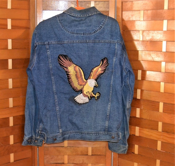 Vintage Blue Jean Jacket  American Eagle - image 1