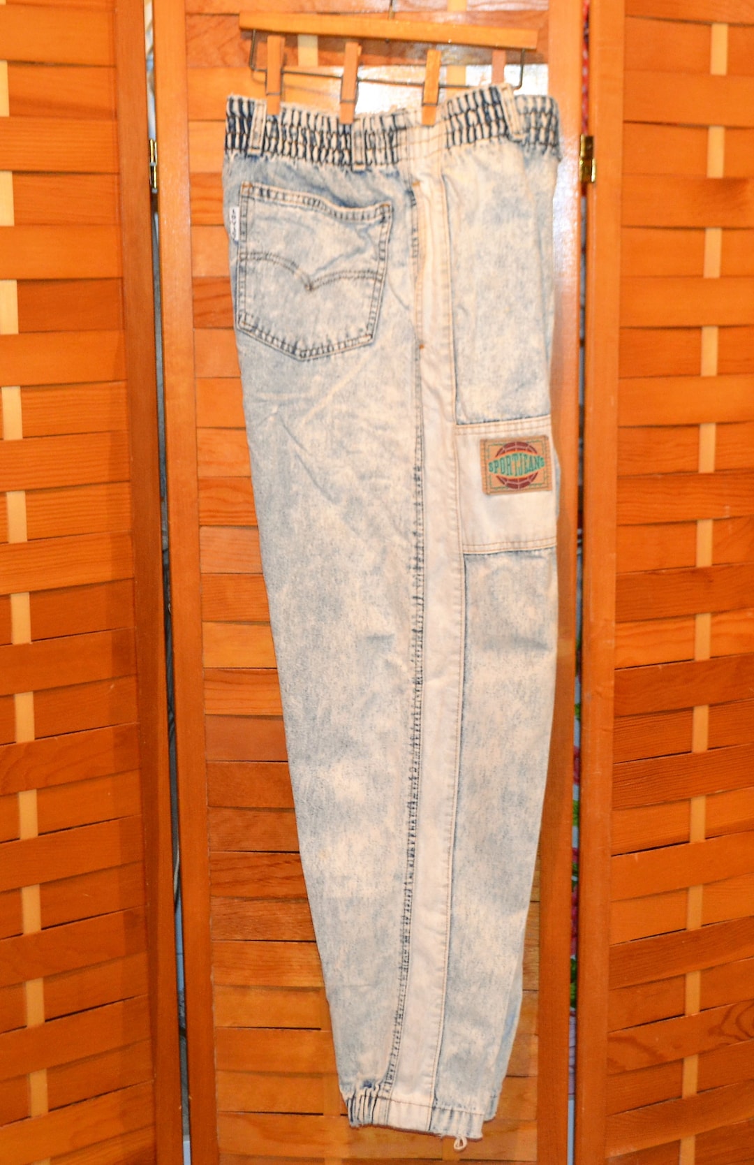 Vintage Levi's Blue Label Sport Jeans 80's Etsy