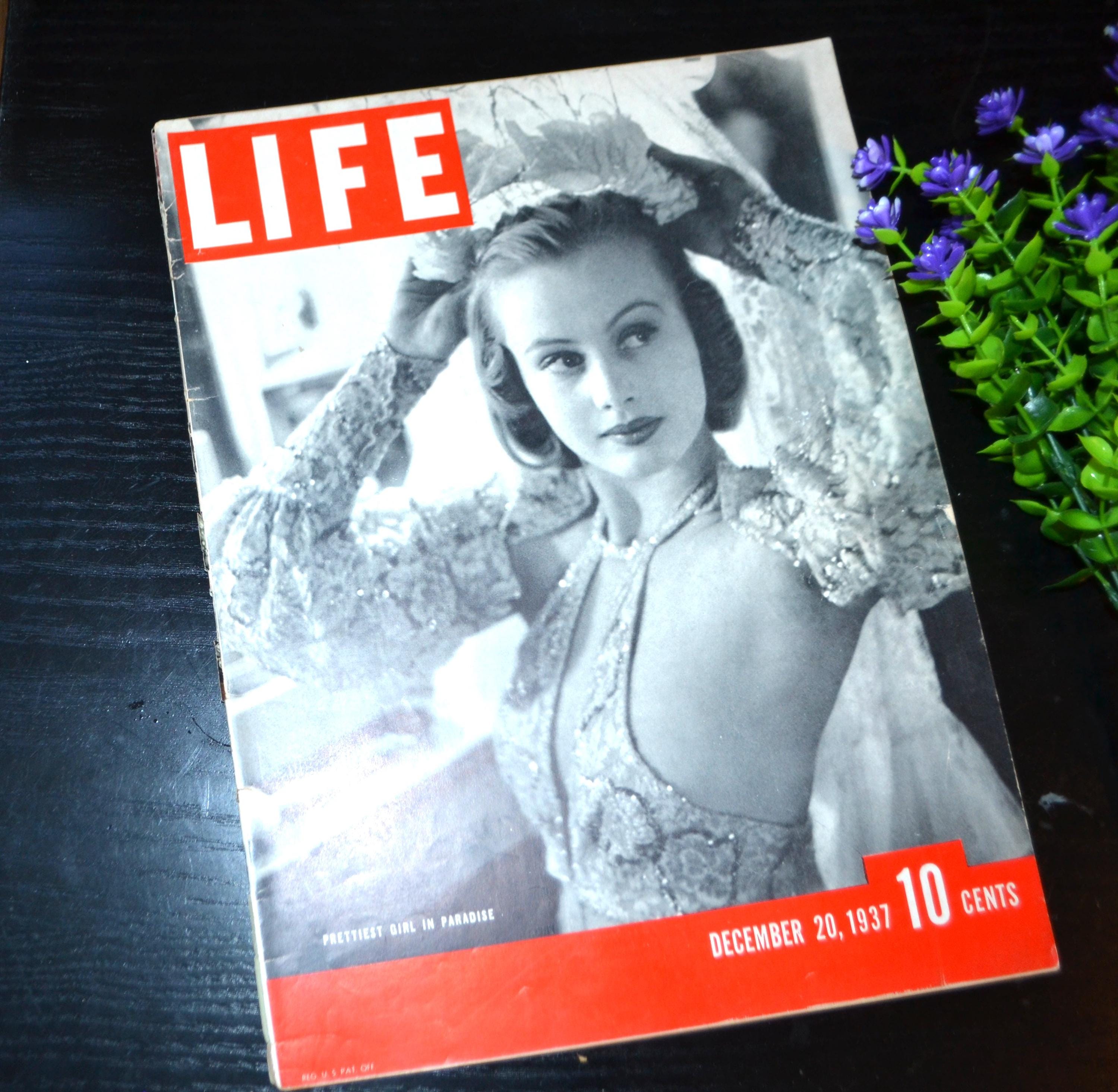 1937 Life Magazine - Etsy