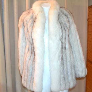 PRESEASON Vintage Coat Fox Made in Finland Formal Warm Timeless