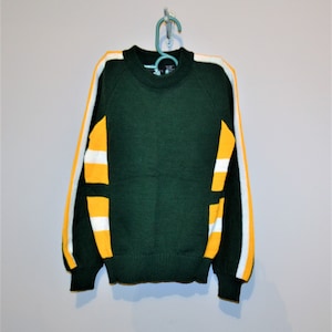 Vintage Boys Sweater Retro Mod Sportswear Athletic