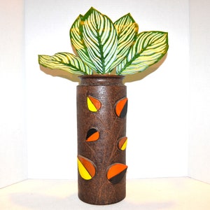 Mid Century Mod Bitossi Rosenthal Netter Vase Italy Aldo Londi