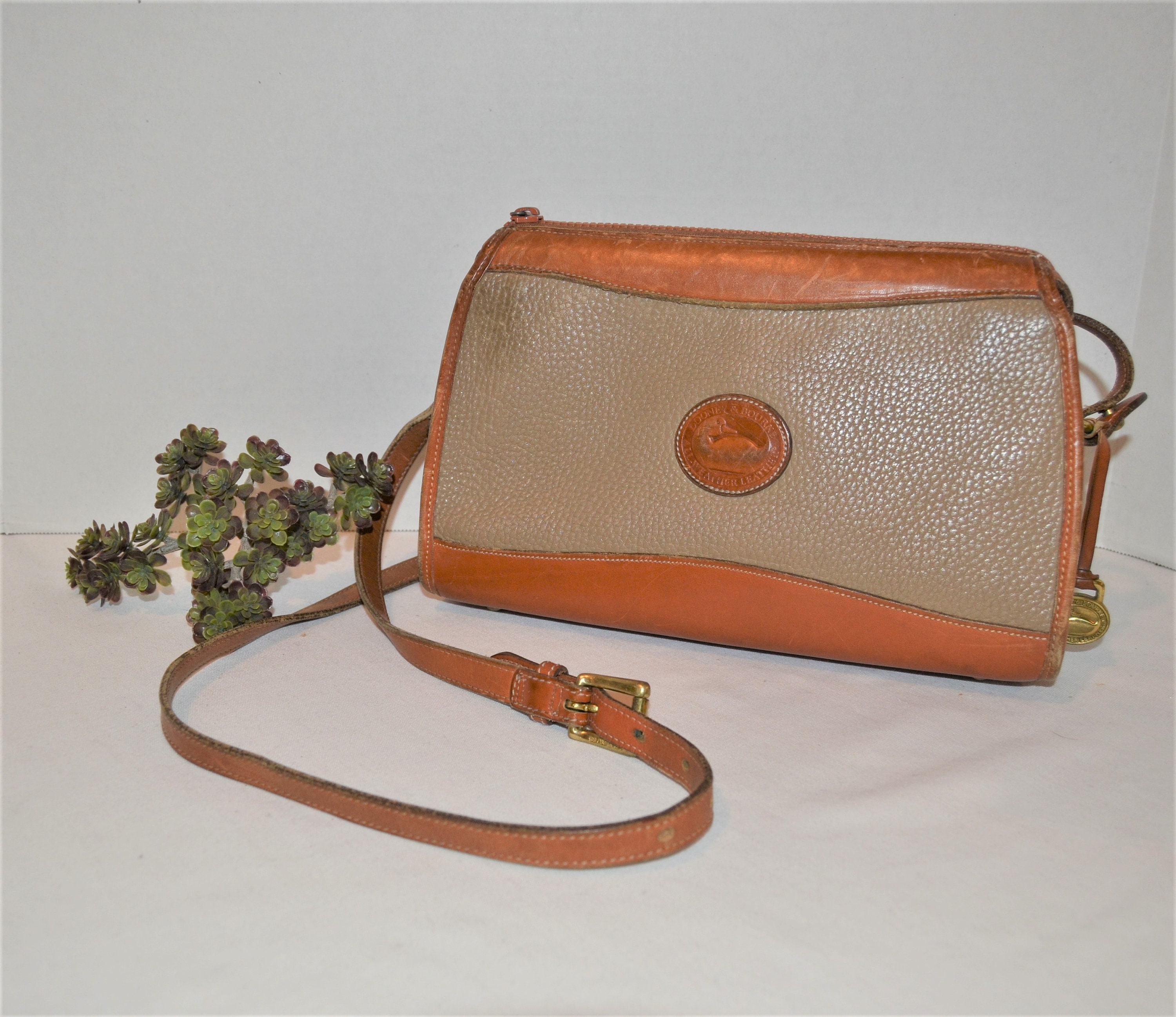 Dooney & Bourke Bags | Dooney & Bourke Vintahe Shoulder Strap Purse | Color: Brown | Size: Os | Tbeau_Sales's Closet