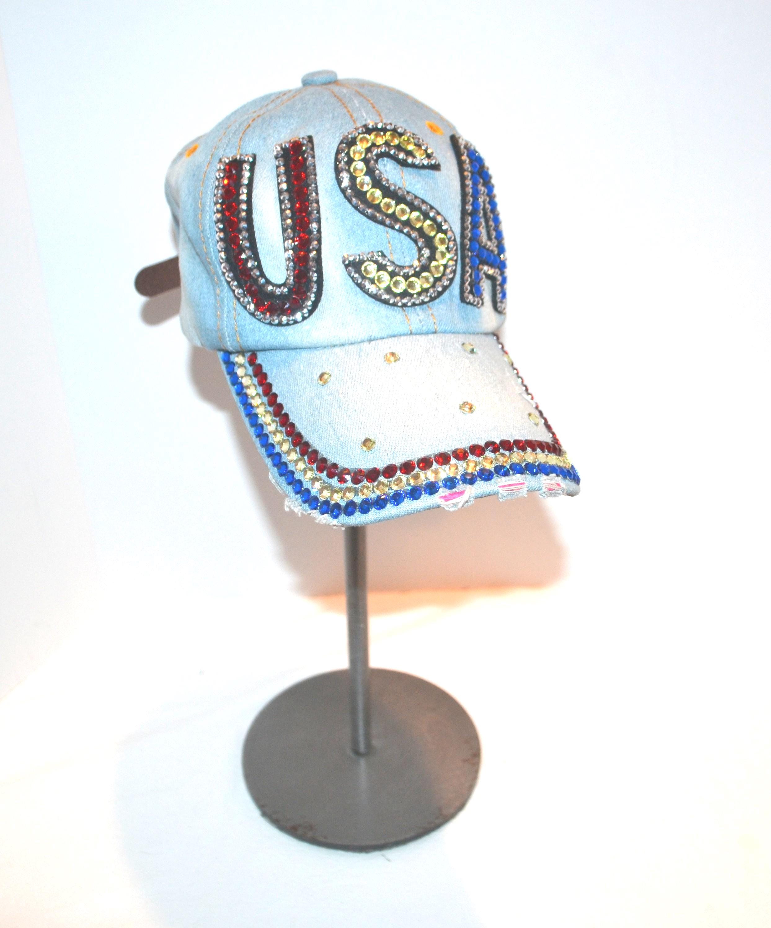 80s Sequin Cap - Etsy