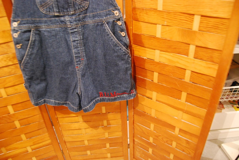 Vintage Denim Overalls Hipster Fashion