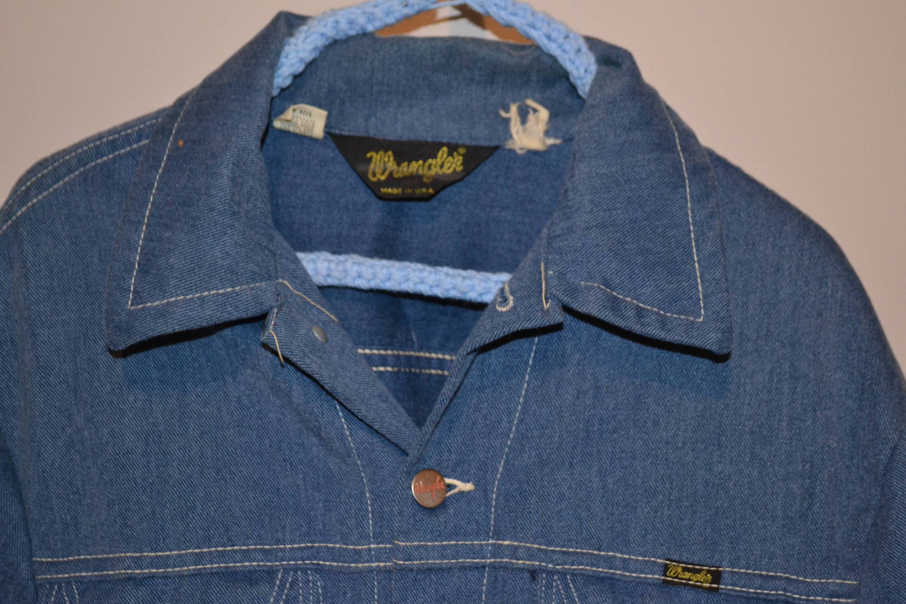 60s～ denim anorak Parker vintage talon Wrangler | Jackets
