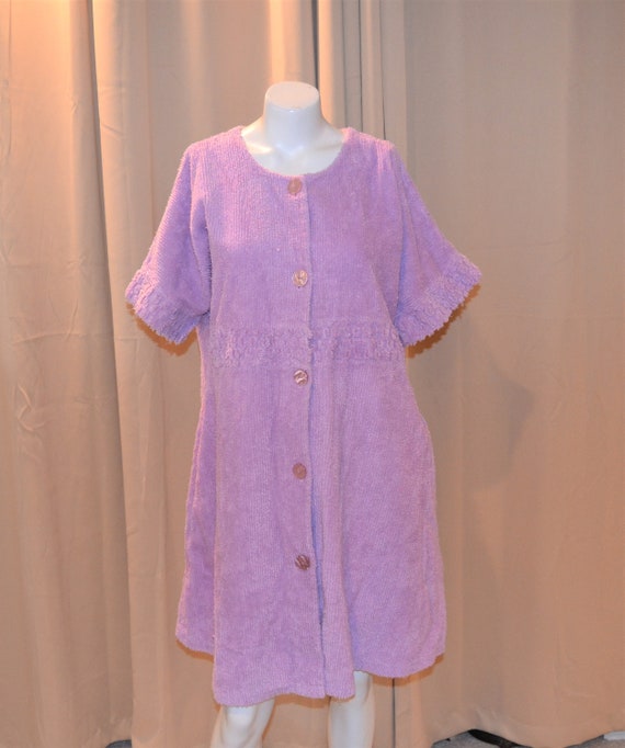 Vintage Chenille Robe Stan Herman Designer