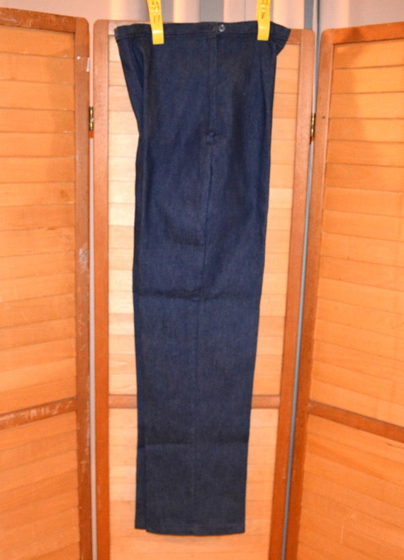 Vintage Jeans High Waist 50's Side Zip