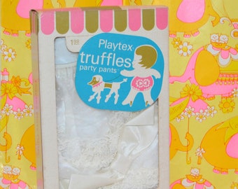 New in Box Ruffle Pants 1960's Playtex Party Pants