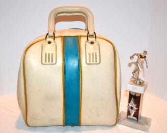 EMIS★VINTAGE BOWLING BAG★ VINTAGE MINI BOWLING BAG-RED - EMIS