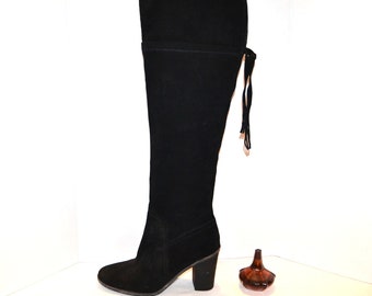 Vintage Over The Knee with Tassle Boots So Trendy