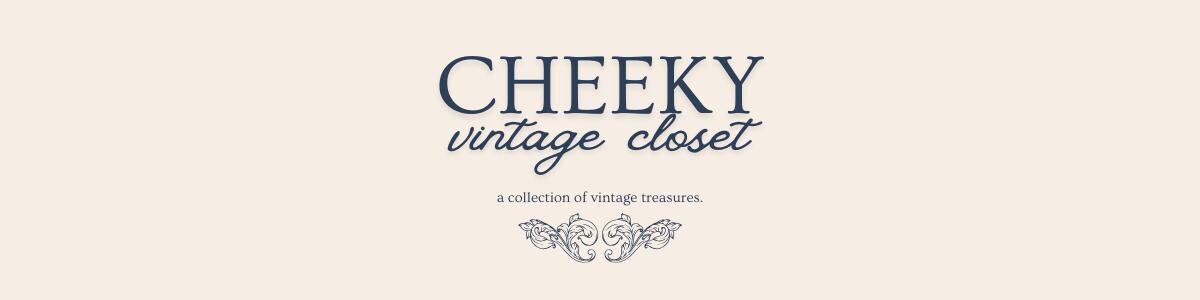 CheekyVintageCloset - Etsy