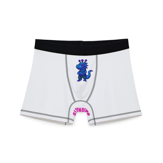 Alien Monster Men's Boxer Briefs: Funny Novelty Underwear