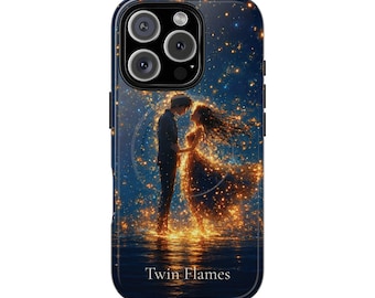 Personalized Celestial Phone Case, Custom Name or Short Phrase, Starry Sky Magnetic Tough Cover