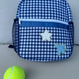 Mochila escolar para niños y niñas - Mochila para niños pequeños - Regalo para la vuelta al cole - Mochila con parches - Mochila para bebé - Regalo para niños pequeños