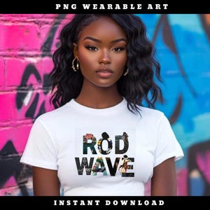 Rod Wave Album Cover | Music-inspired PNG Design - Sublimation & DTF Download