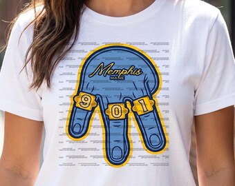901 Memphis Shirt, Memphis Mane Shirt, 901 Day Tee | Instant Download