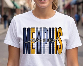 Memphis Nine One, 901 Day Shirt | Instant Download