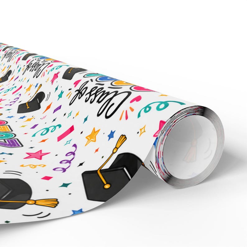 Class of 2026 Graduation Wrapping Paper | Festive Grad Paper - Etsy