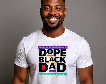 Dope Black Dad PNG | Father’s Day PNG | Sublimation Design | Instant Download