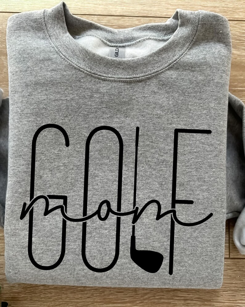 Golf Mom Sweatshirt, Golf Mom Crewneck, Women's Sweatshirt, Women's