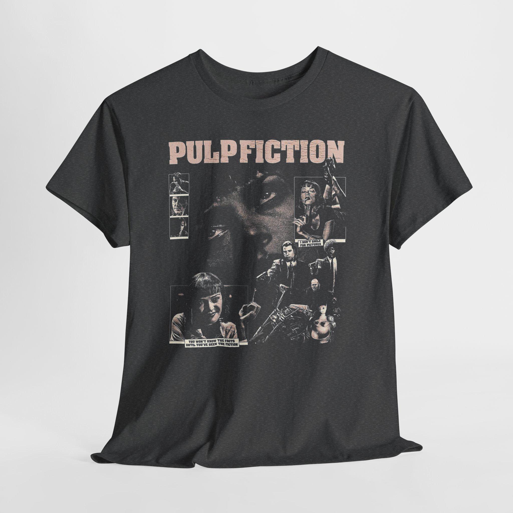 Vintage Washed Pulp Fiction T-shirt: Quentin Tarantino Movie Tee