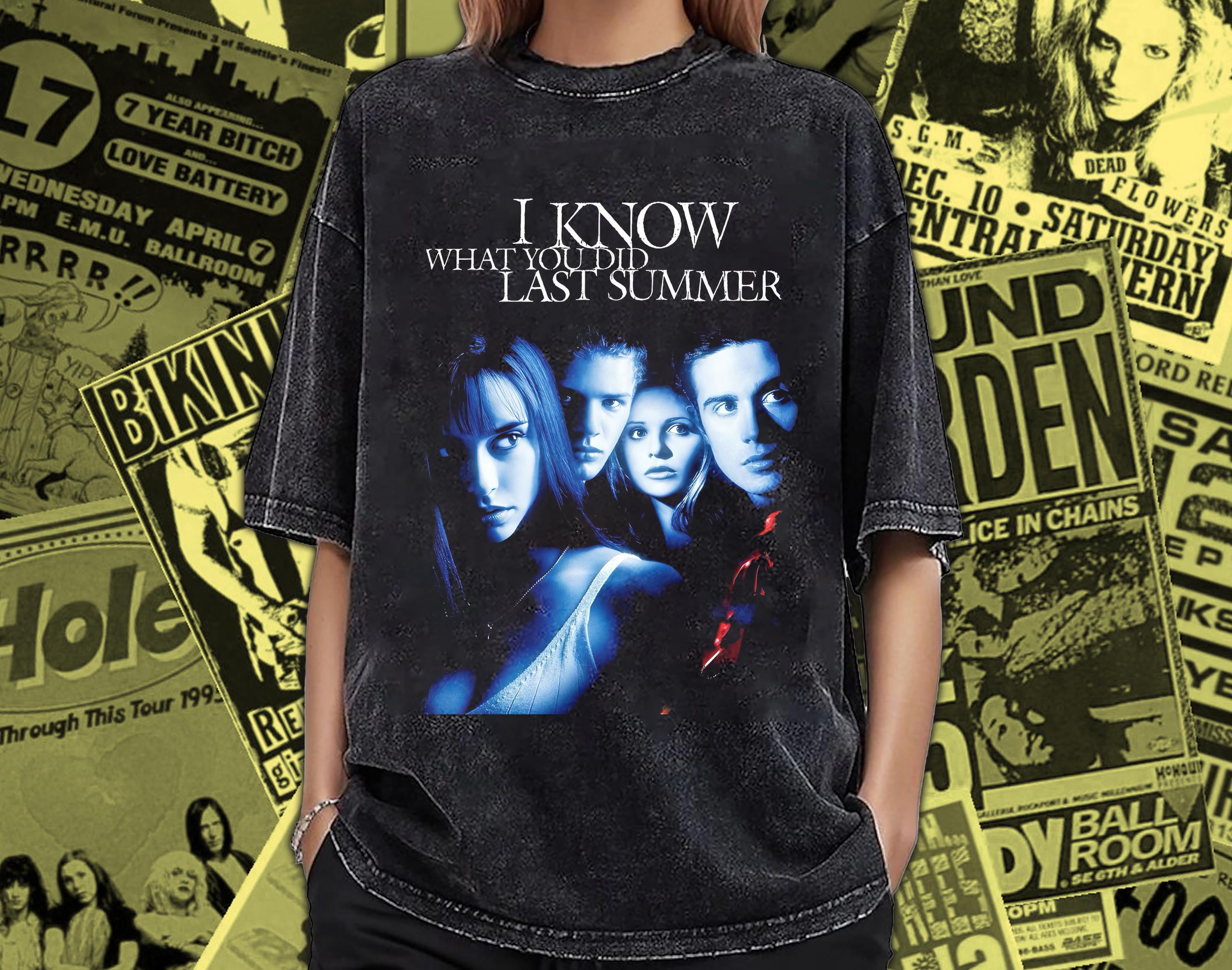 ヴィンテージウォッシュ加工「I Know What You Did Last Summer」T