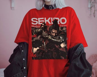 ヴィンテージウォッシュ加工 SEKIRO SHADOWS DIE TWICE シャツ - 宮崎